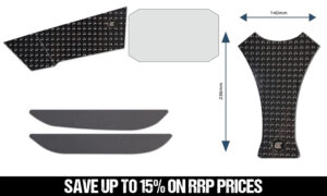 Eazi-Grip Bundle - Aprilia Tuareg 660 2022-2025 - Black