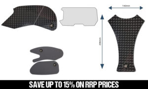 Eazi-Grip Bundle - Honda CB300R 2018-2024 - Black