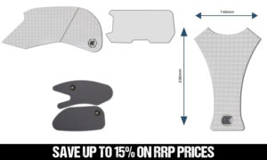 Eazi-Grip Bundle - Honda CB300R 2018-2024 - Clear