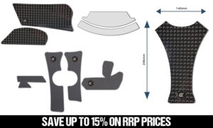 Eazi-Grip Bundle - Kawasaki ZX-10R and ZX-10RR 2016-2020 - Black