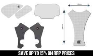 Eazi-Grip Bundle - Kawasaki Z 1000 SX and Ninja 1000 SX 2020-2024 - Clear