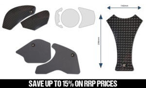 Eazi-Grip Bundle - Kawasaki ZX-6R 2019-2022 - Black