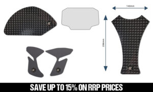 Eazi-Grip Bundle - Kawasaki Z650 and Ninja 650 2020-2024 - Black