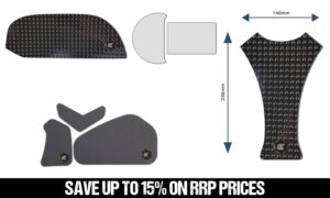 Eazi-Grip Bundle - Kawasaki H2 SX 2018-2021 - Black