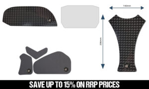 Eazi-Grip Bundle - Kawasaki H2 SX 2022-2024 - Black