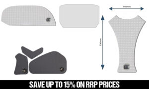 Eazi-Grip Bundle - Kawasaki H2 SX 2022-2024 - Clear