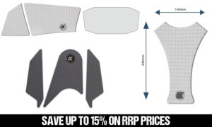 Eazi-Grip Bundle - KTM 790 Duke and Duke R 2018-2025 - Clear