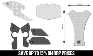 Eazi-Grip Bundle - Suzuki GSX-S1000 and GSX-S950 2021-2025 - Clear