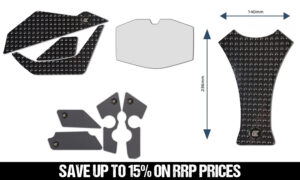 Eazi-Grip Bundle - Suzuki Katana 2019-2025 - Black