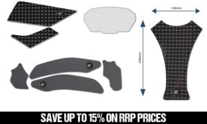 Eazi-Grip Bundle - Triumph Street Triple RS and Moto2 2023-2026 - Black