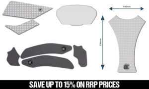 Eazi-Grip Bundle - Triumph Street Triple RS and Moto2 2023-2026 Clear