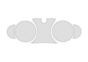 Eazi-Grip™ Motorcycle Dashboard Screen Protector Suzuki Hayabusa 2021-2026