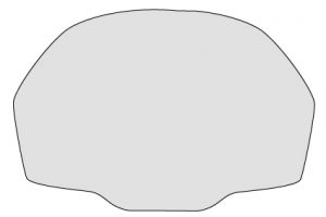 Eazi-Grip™ Motorcycle Dashboard Screen Protector Triumph Daytona 660 2024-2025
