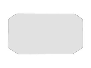 Eazi-Grip™ Motorcycle Dashboard Screen Protector Voge R125S, R625 and 525 ACX 2025-2026