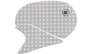 Eazi-Grip Ducati Monster 2021-2025 Clear Tank Grips