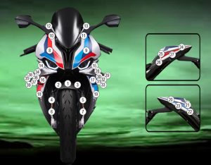 Paint Protection Kit: BMW M 1000 RR 2021-2022