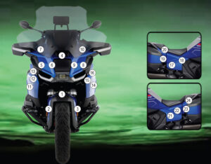 Paint Protection Kit: BMW R 1300 RT 2025-2026