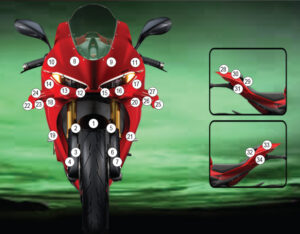Paint Protection Kit: Ducati Panigale V4 2025-2026