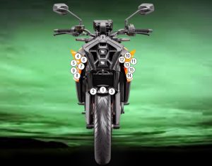Paint Protection Kit: KTM 990 Duke 2024-2025 and Duke R 2025