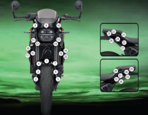 Paint Protection Kit: Suzuki GSX-8TT 2025