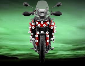 Paint Protection Kit: Triumph Tiger 900/GT 2020-2023