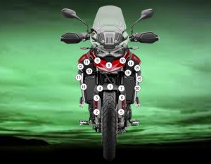 Paint Protection Kit: Triumph Tiger 900 GT and GT Pro 2024-2025