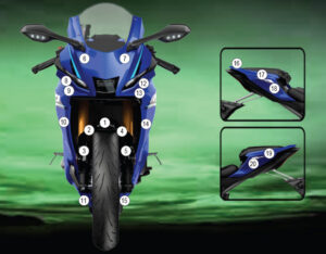 Paint Protection Kit: Yamaha R7 2026