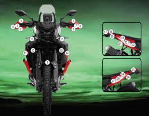 Paint Protection Kit: Yamaha Tenere 700 World Raid 2026