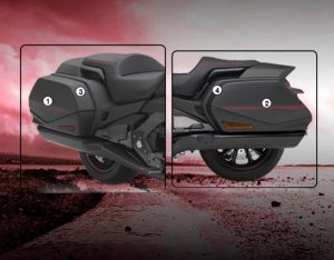 Paint Protection Kit: Pannier Kit Honda BAGGER 2020
