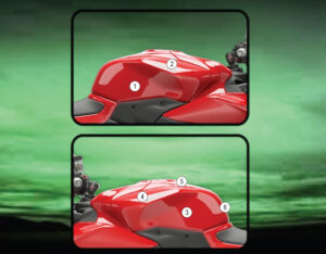 Tank Paint Protection Kit: Ducati Panigale V2 and Streetfighter V2 - 2025