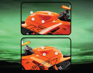 Tank Paint Protection Kit: KTM 990 RC R 2026