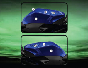 Tank Paint Protection Kit: Yamaha R9 2025-2026